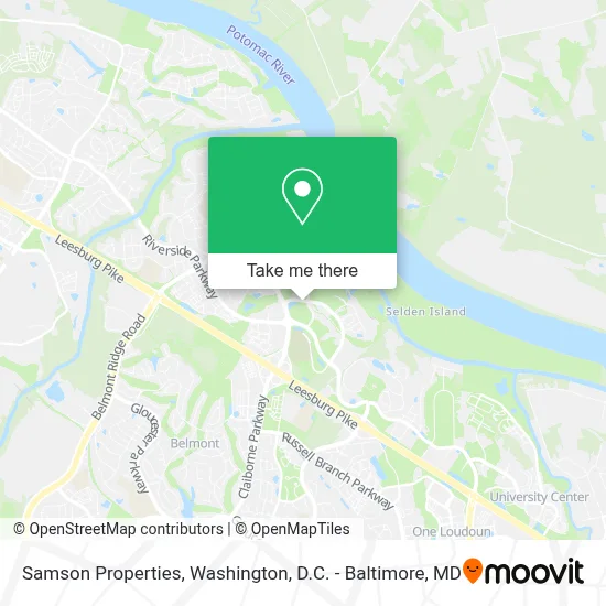 Samson Properties map