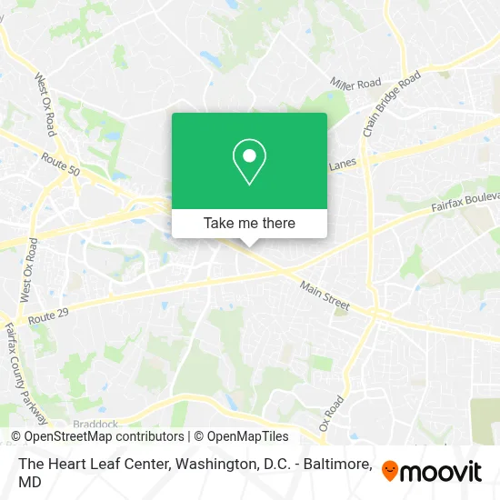 The Heart Leaf Center map