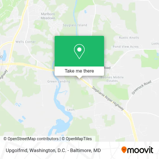 Upgolfmd map
