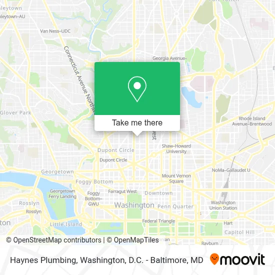 Haynes Plumbing map