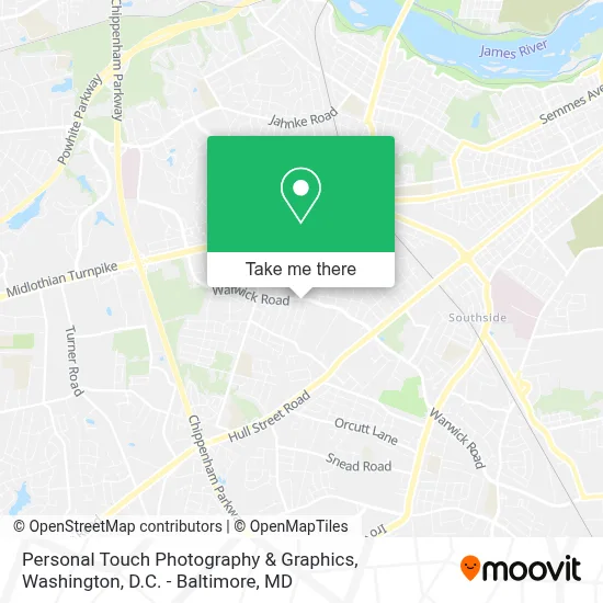 Personal Touch Photography & Graphics map