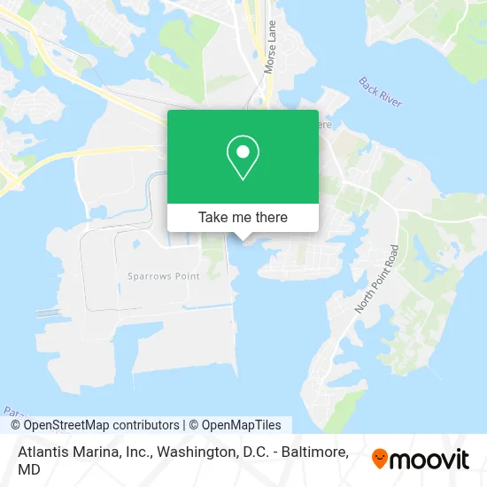 Atlantis Marina, Inc. map