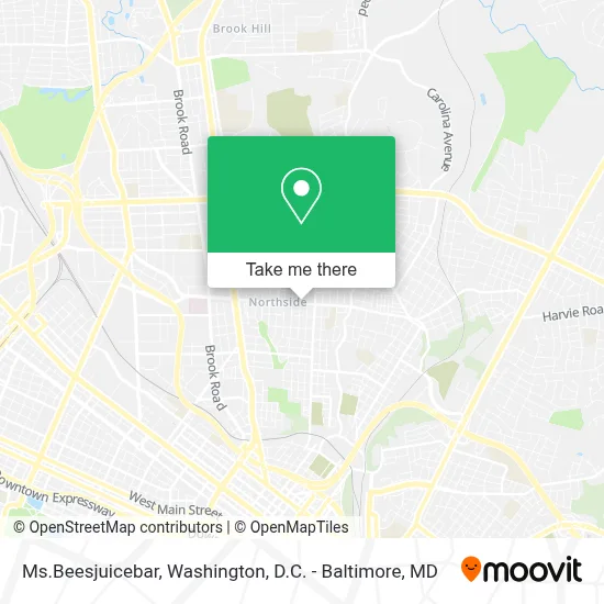 Ms.Beesjuicebar map