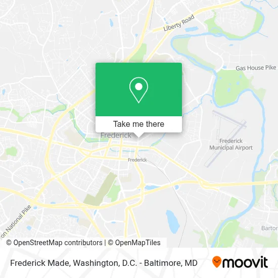 Frederick Made map
