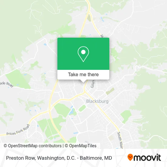 Preston Row map