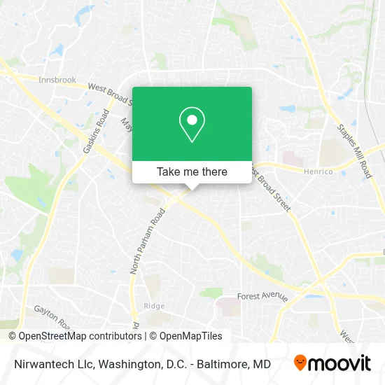 Nirwantech Llc map