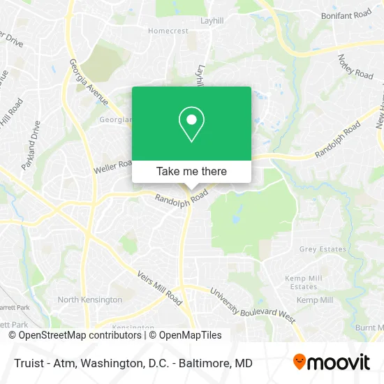 Truist - Atm map