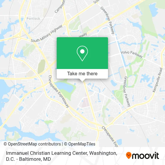 Immanuel Christian Learning Center map