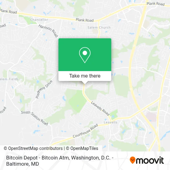 Bitcoin Depot - Bitcoin Atm map