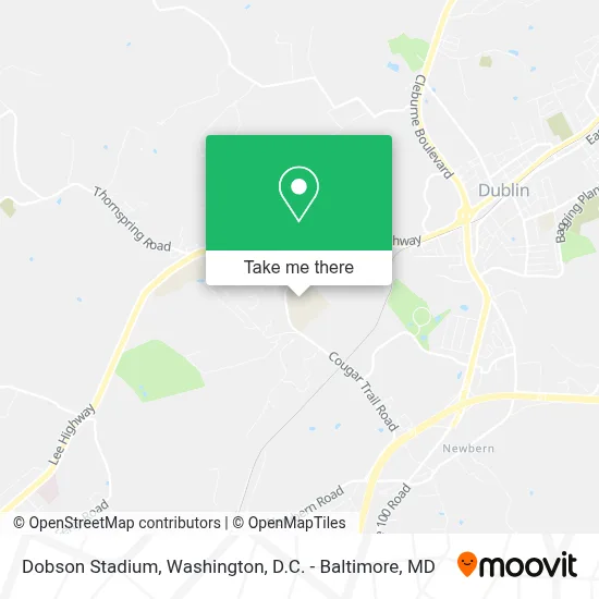 Dobson Stadium map