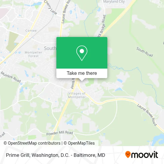 Prime Grill map