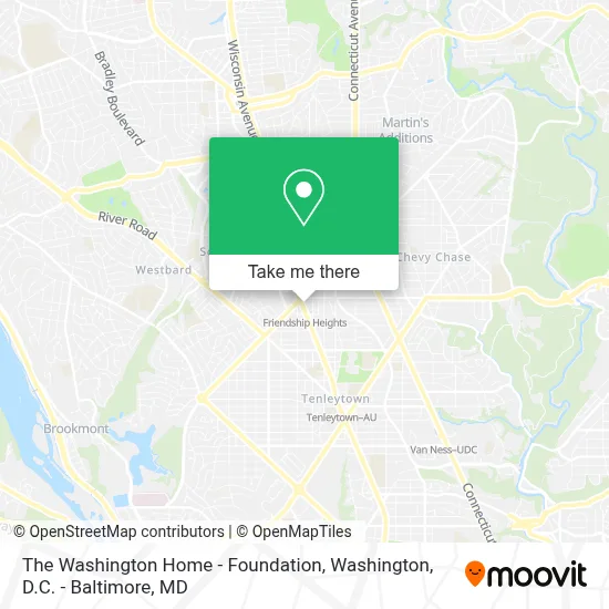 The Washington Home - Foundation map
