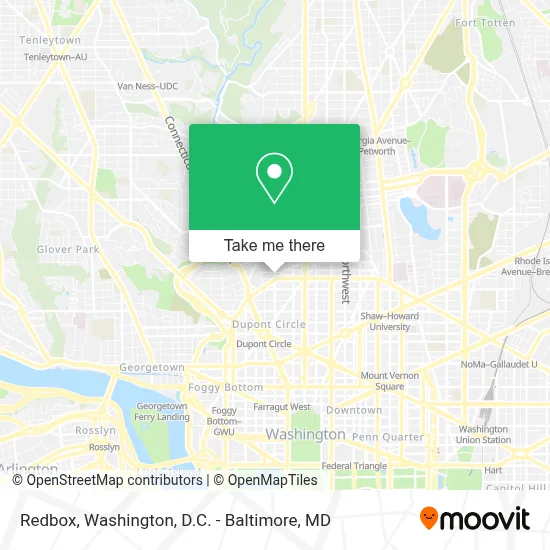 Redbox map