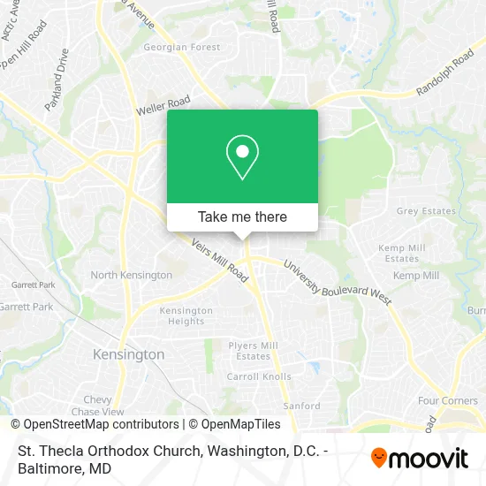St. Thecla Orthodox Church map