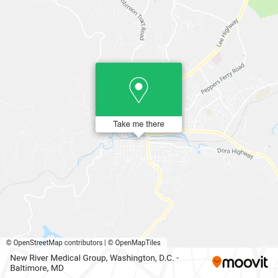 New River Medical Group map