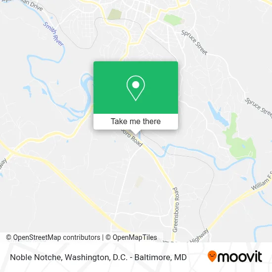 Noble Notche map