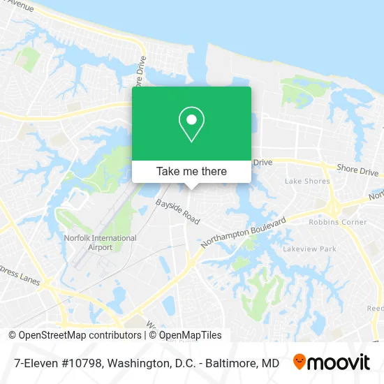 7-Eleven #10798 map