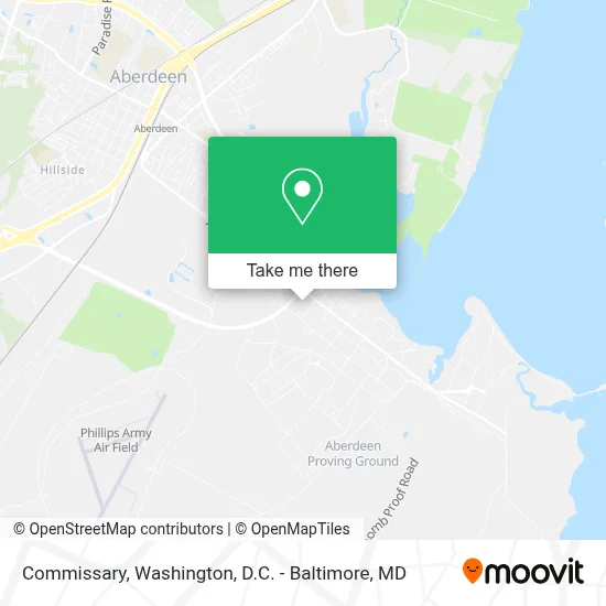 Commissary map