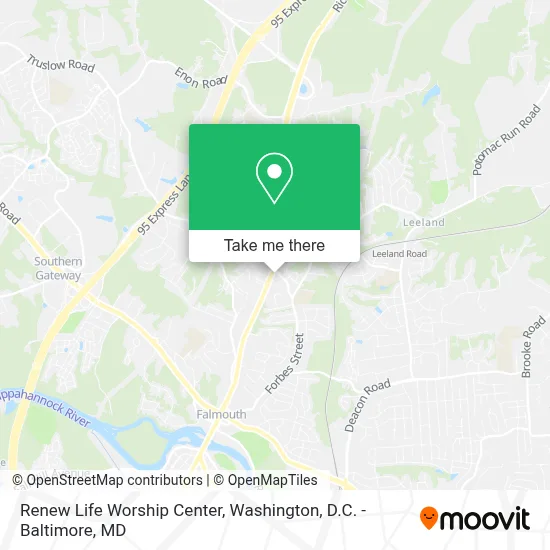 Renew Life Worship Center map