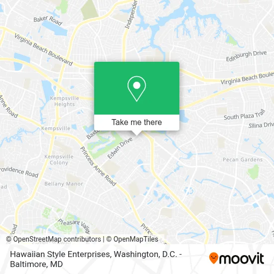 Hawaiian Style Enterprises map