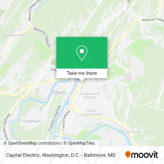 Capital Electric map