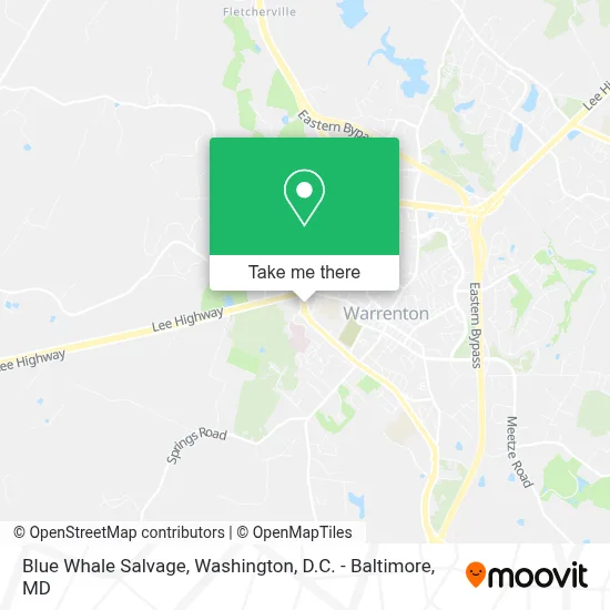 Blue Whale Salvage map