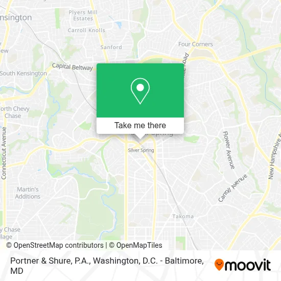 Portner & Shure, P.A. map