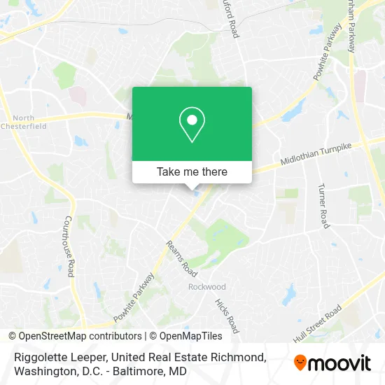 Riggolette Leeper, United Real Estate Richmond map
