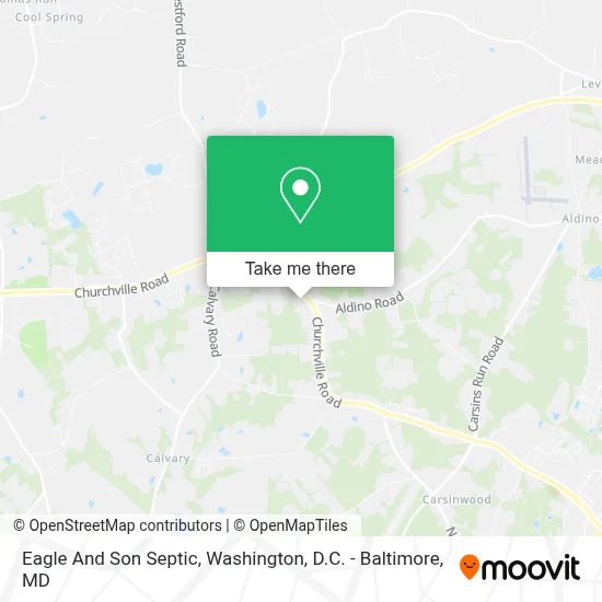 Eagle And Son Septic map