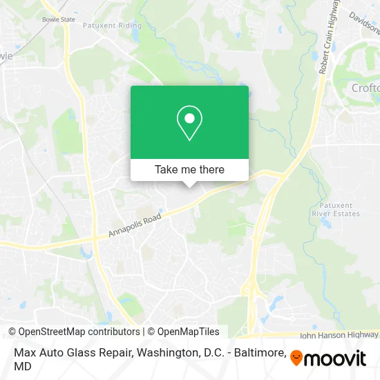 Max Auto Glass Repair map