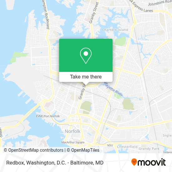 Redbox map