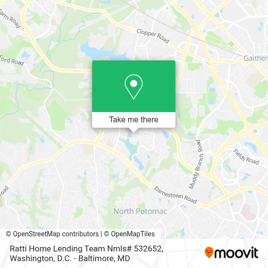 Ratti Home Lending Team Nmls# 532652 map