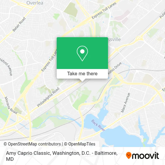 Amy Caprio Classic map