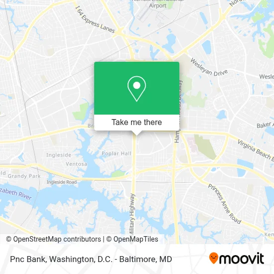 Pnc Bank map