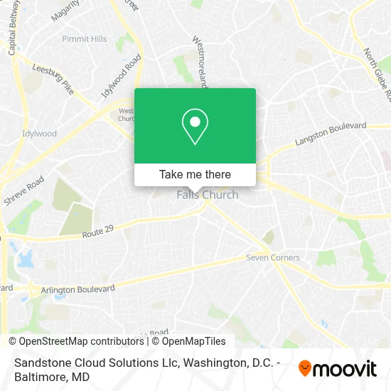 Sandstone Cloud Solutions Llc map