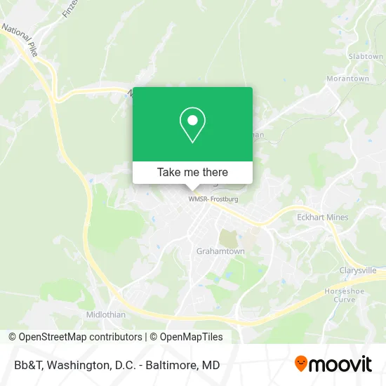 Bb&T map