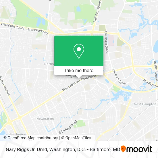 Gary Riggs Jr. Dmd map