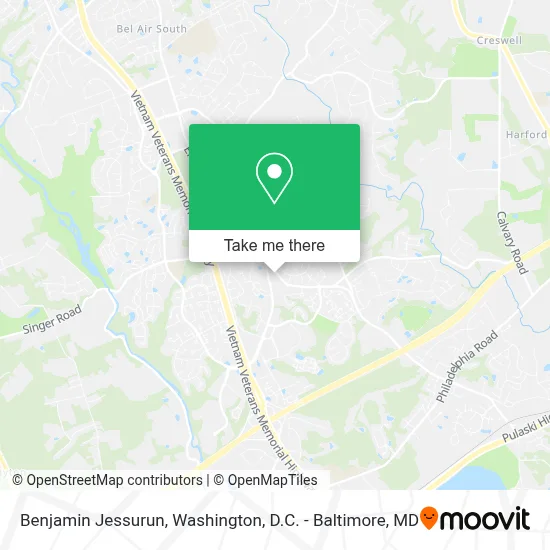 Benjamin Jessurun map