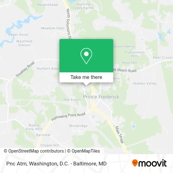 Pnc Atm map