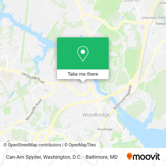 Can-Am Spyder map