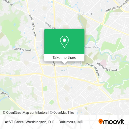 At&T Store map