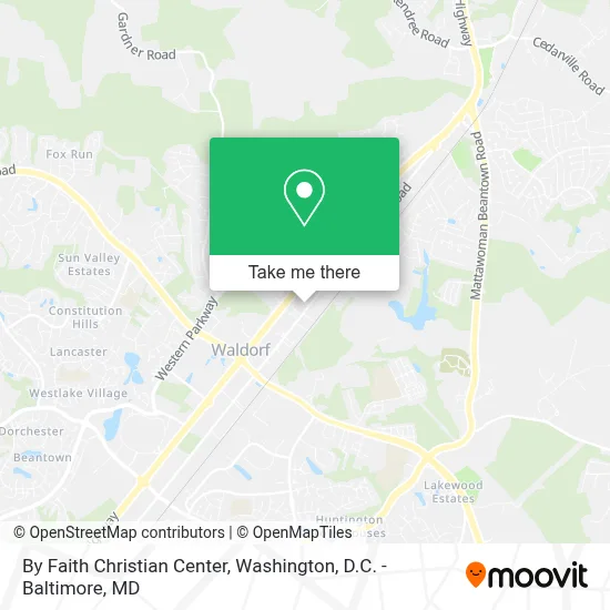 By Faith Christian Center map