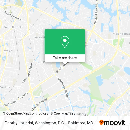 Priority Hyundai map