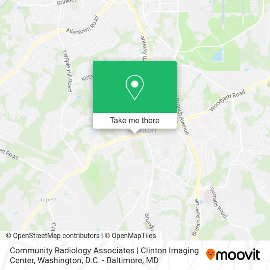 Community Radiology Associates | Clinton Imaging Center map