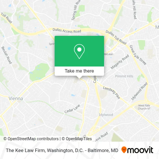 The Kee Law Firm map