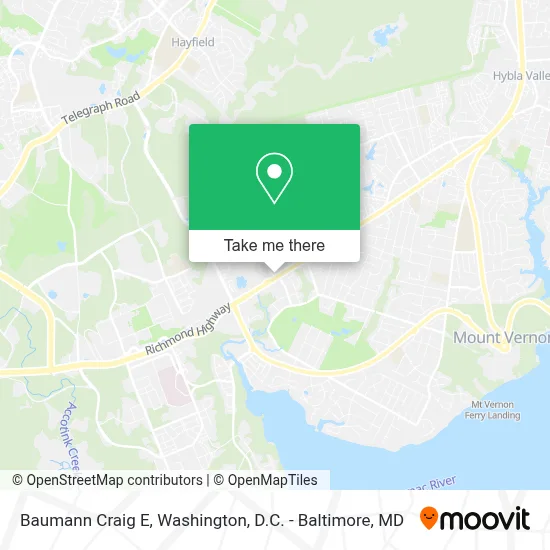 Baumann Craig E map