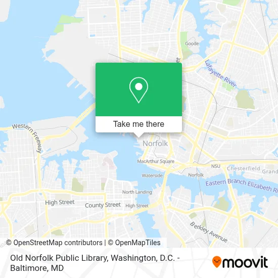 Old Norfolk Public Library map