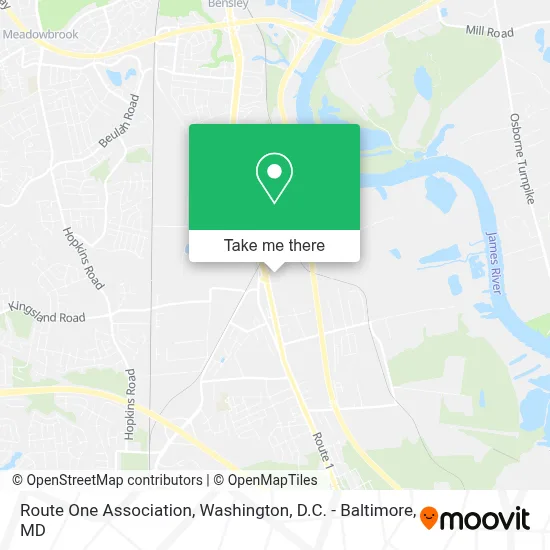 Route One Association map