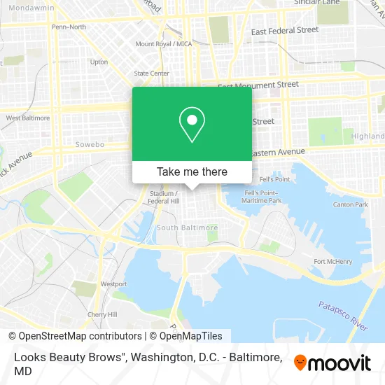 Looks Beauty Brows" map