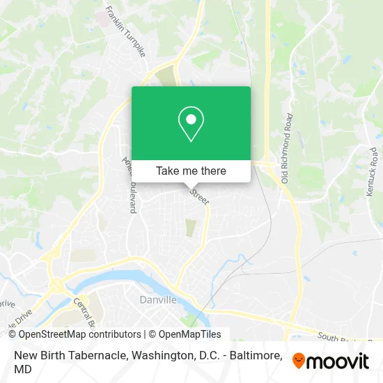New Birth Tabernacle map